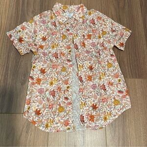 J. Crew Floral Button Shirt
